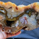 Collectible Agate Slice, Lapidary Rough Agate Rough Cut Agate