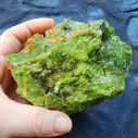 5.39 lbs Untreated Chrysoprase Rough for Cabbing, Lapidary Rough, Raw Green Gemstone 