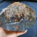 2.3 lbs (1.07 kg) Collectible Agate Slab, Lapidary Rough, Decorative Agate Stone