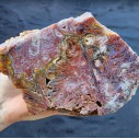 Pink Agate Slab, Collectible Agate, Lapidary Rough
