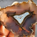 Agate Geode Pair, Collectible Geode
