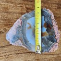 Collectible Agate Pair, Agate for Polishing, Lapidary Rough Rock