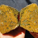 Moss Agate Pair,  Collectible & Lapidary